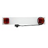 Lichtbalk 80cm 1 mtr. kabel + 7p. stekker 