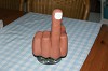 Grote hand & vinger