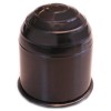 PVC Trekhaakdop zwart