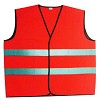 Waarschuwingsvest oranje EN 471 gekeurd 