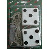 Dobbelstenen 24V Wit