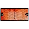 Reflector 90x40mm schroef rood