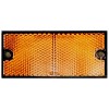 Reflector 90x40mm schroef oranje