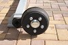 TORSIEAS 1400 kg geremd padmaat 1140 mm