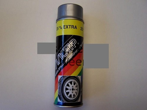 GRIJS METALLIC (VELGEN GRIJS) BUS 500 ML