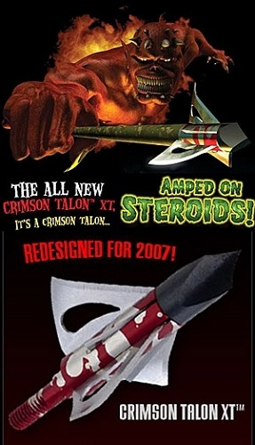 broadheads Crimson TALON 3 pack