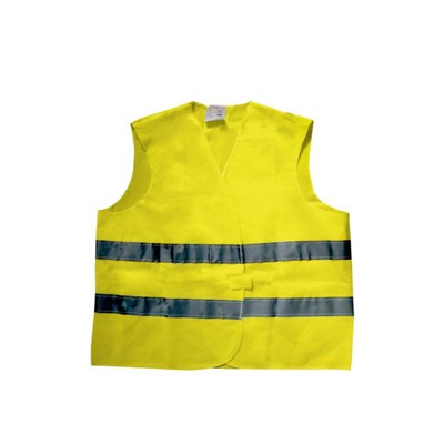 Waarschuwingsvest voor kinderen geel XS 