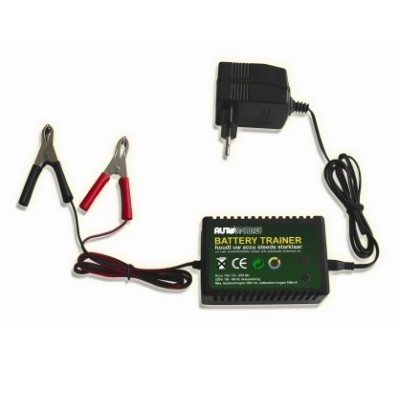 Acculader 300mA- ontlader 100mA 12/230V
